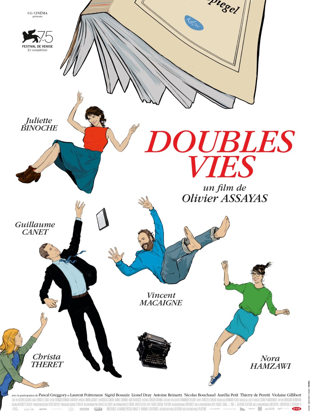 Affiche -DOUBLES VIES ASSAYAS